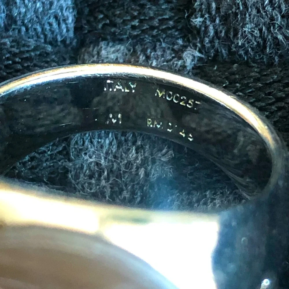 ⭐️ Louis Vuitton Horn Signet Ring size 8.5 - Picture 3 of 8
